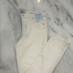 Cat & Jack girl’s white Skinny Jeans